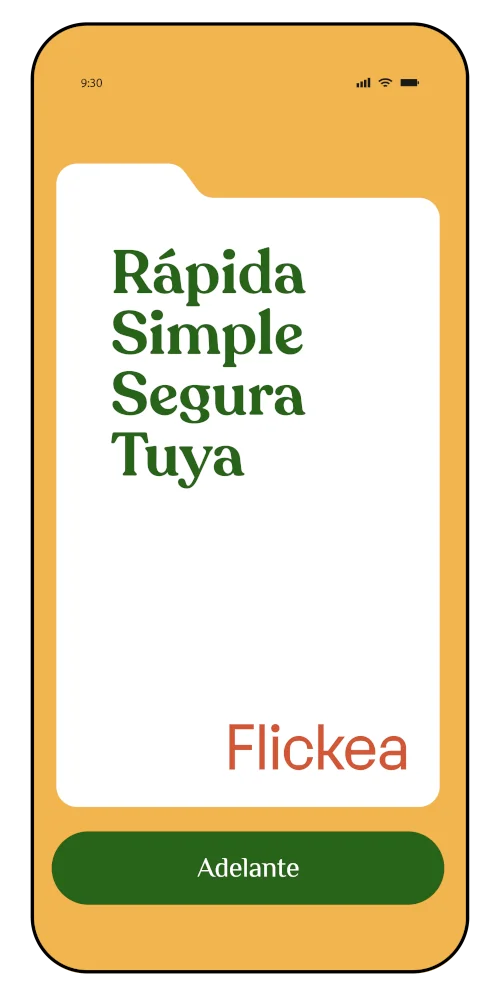 Slide 06 - Flickea, rápida, simple, segura, tuya
